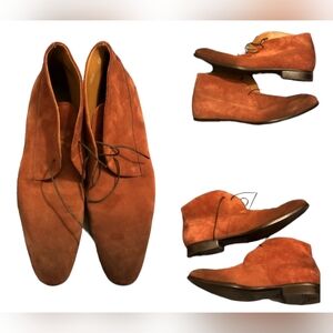 Men's Designer Doucal's Faded Suede Chukka/Ankle Boots Size 10 US